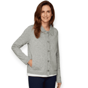 Modisch, schlichte Strickjacke von Rabe Moden