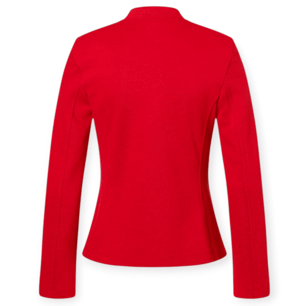 roter Jerseyblazer von More & More Artikel 51026594 Rückansicht